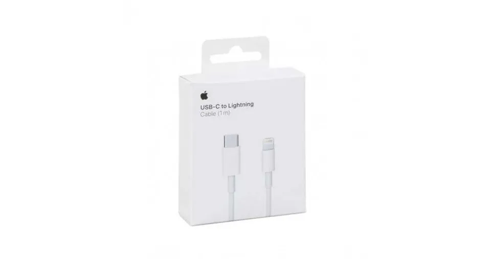كيبل USB-C إلى Lightning بطول 1 متر - ابيض من أبل