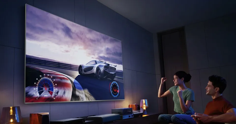 تلفزيون ماكس بشاشة 100 بوصة QLED بدقـة 4K ومعدل تحديث 144 هرتز من شاومي