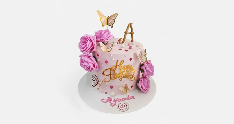 كعكة 7 إنش بـ 3 طبقات لأجمل المناسبا ت 🎂