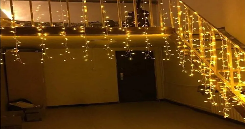 حبل اضاءة LED خارجي مرن طول 100 متر